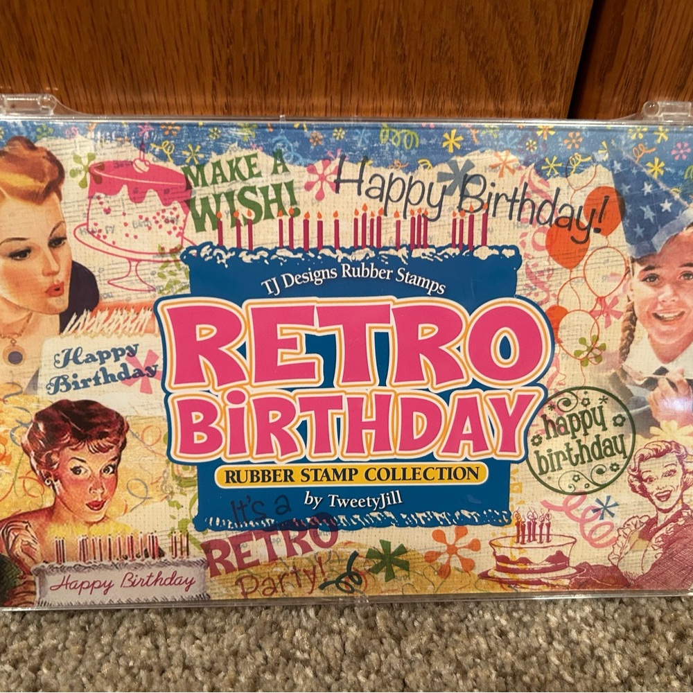 Retro inspired Stamp Sets - Picture 4 of 5